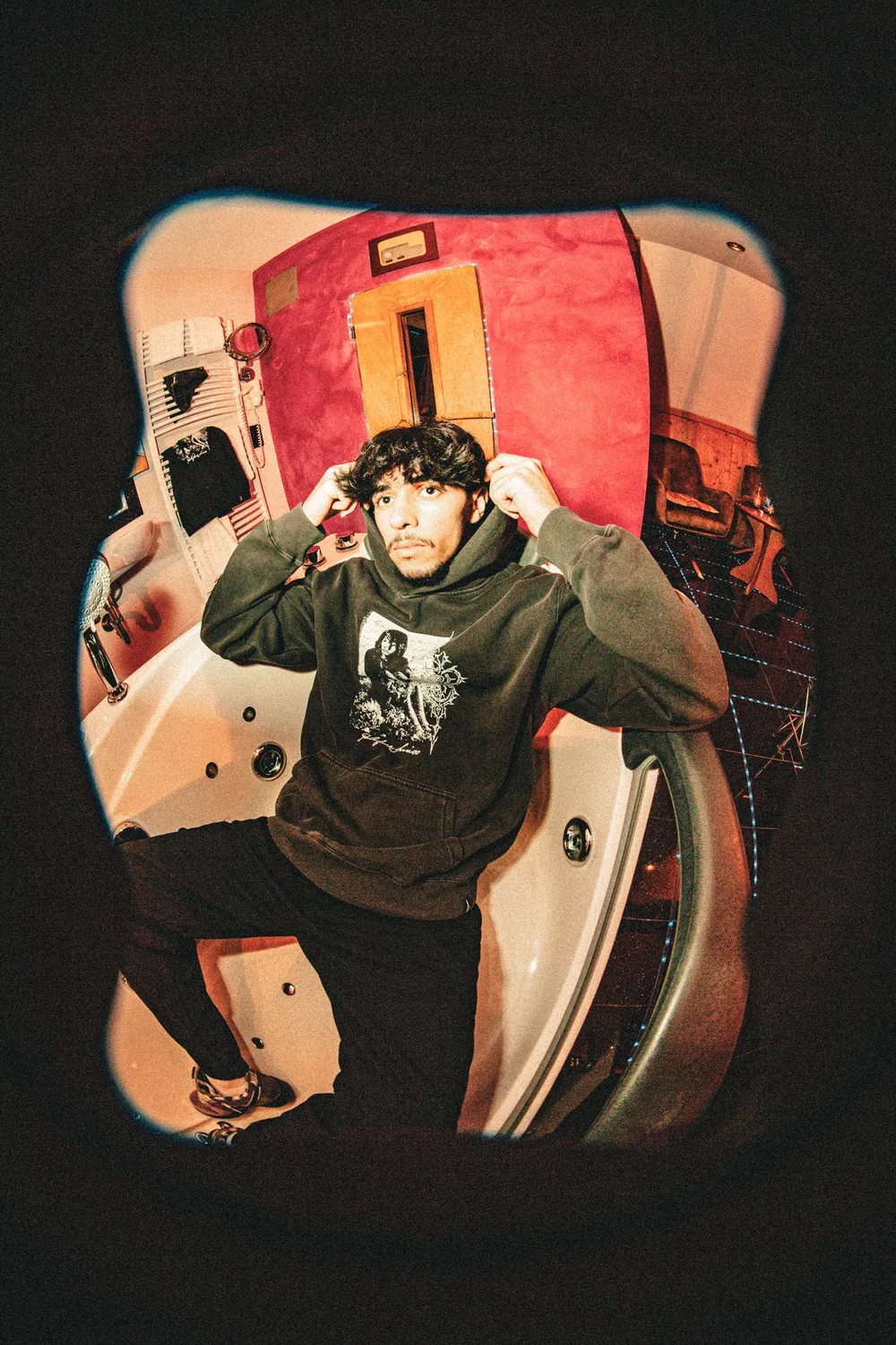 Paleface Swiss The Wilted hoodie washed oversized