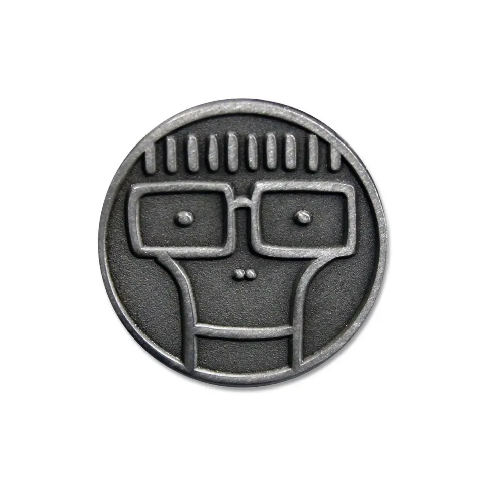 Descendents Milo pin round 1 inch metaal