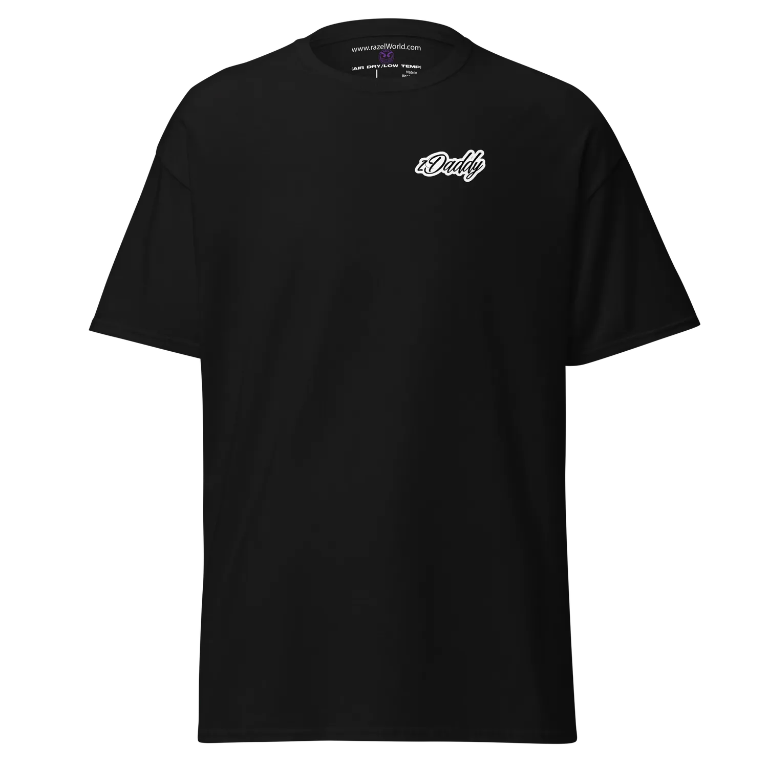 Razel zDaddy T-shirt borstlogo zwart katoen