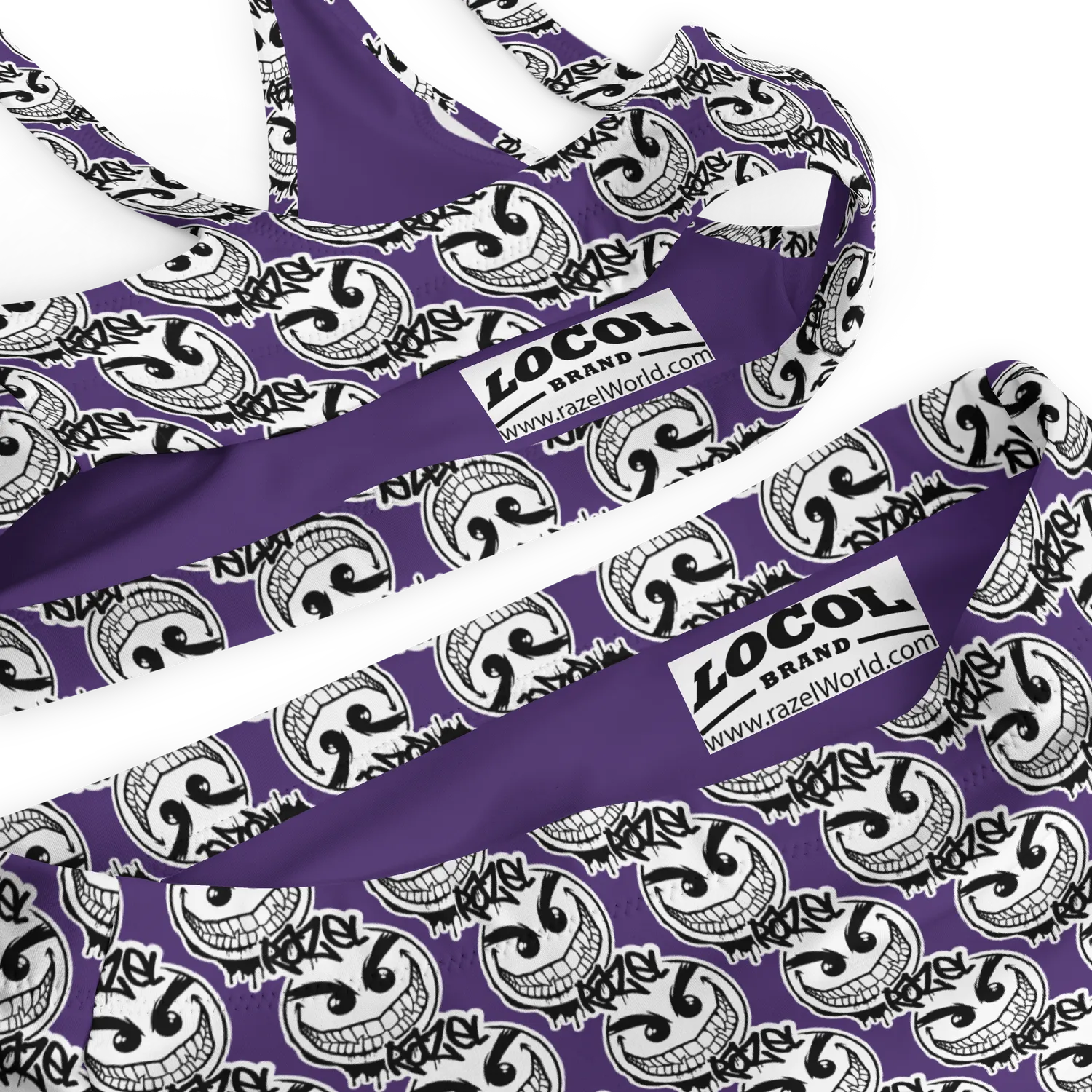 Razel Gang Drip Face bikini padded gerecycled