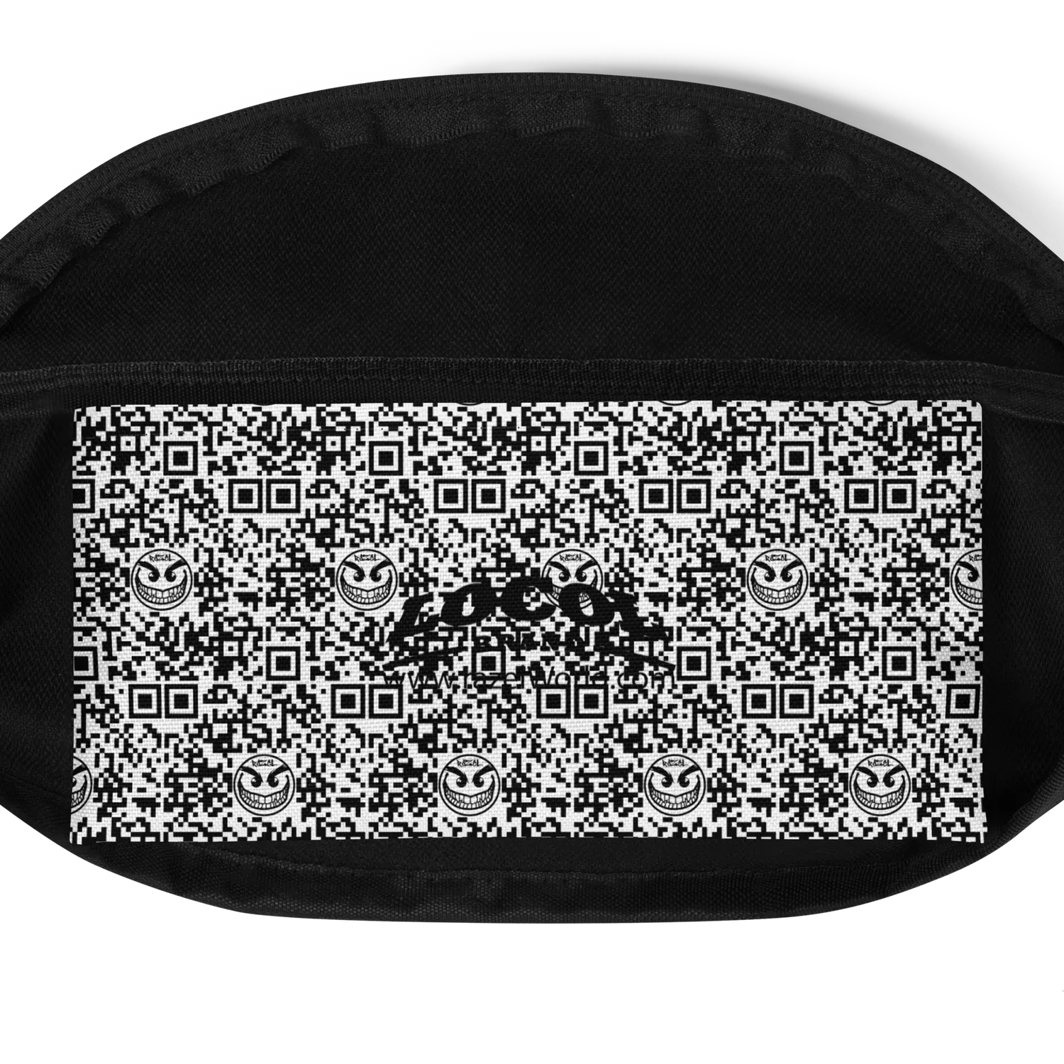 Razel Face QR Code Motif heuptas S/M waterafstotend
