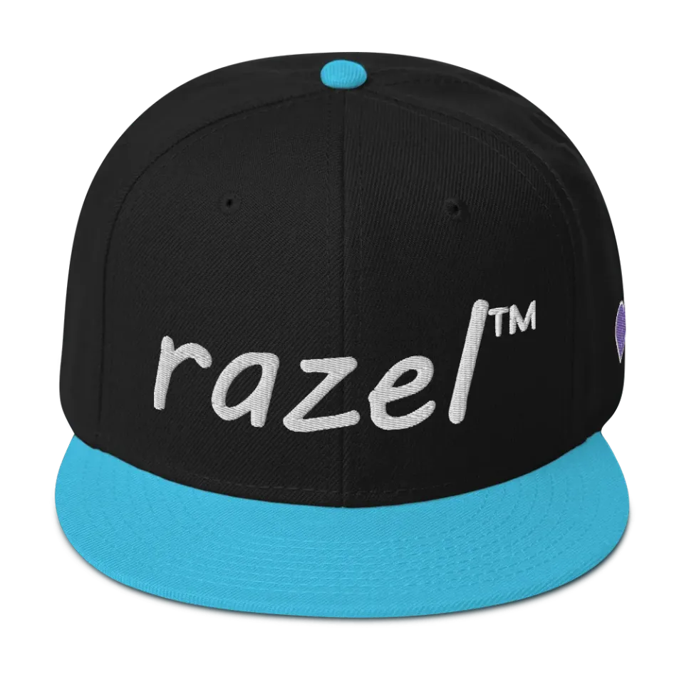 Razel witte snapback pet katoenmix