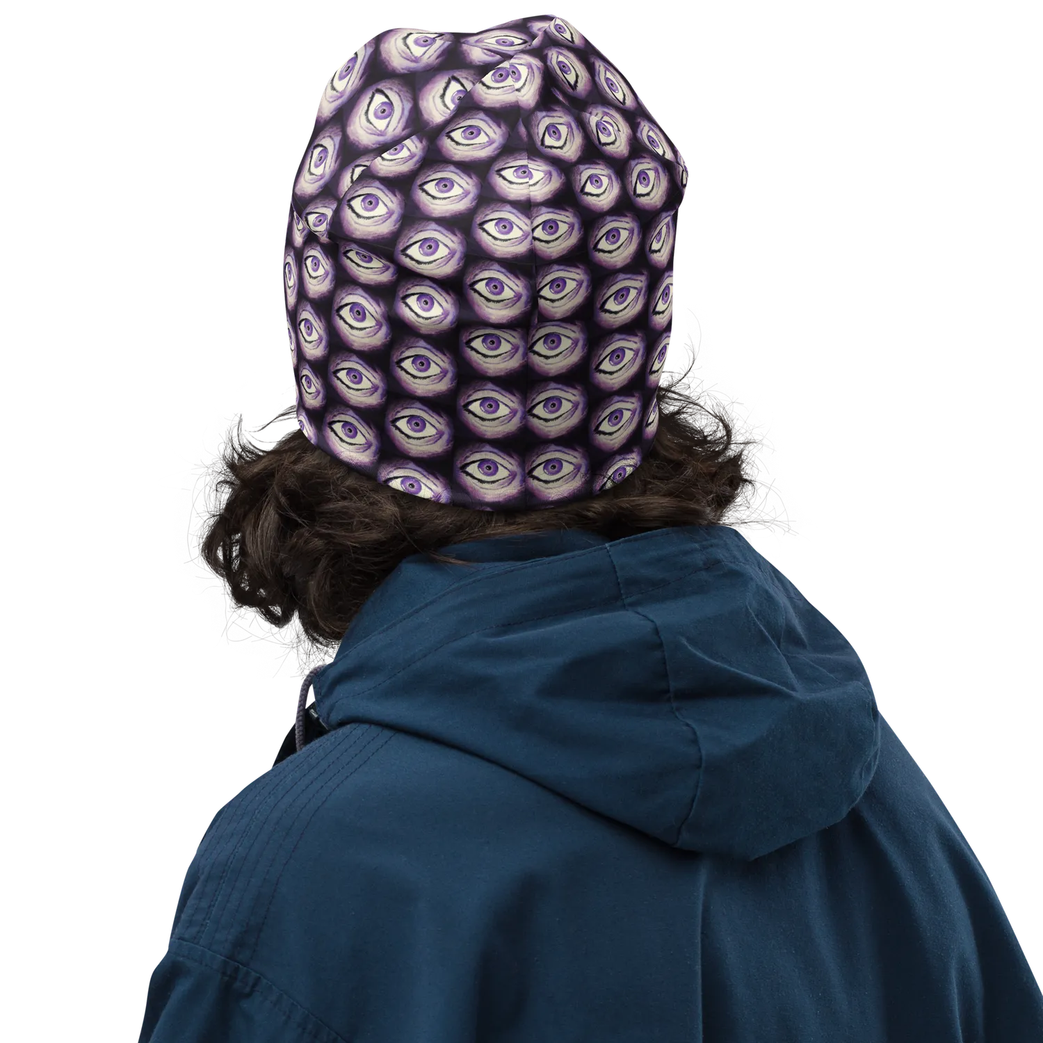 Razel Thousand Eyes Motif beanie dubbellaags