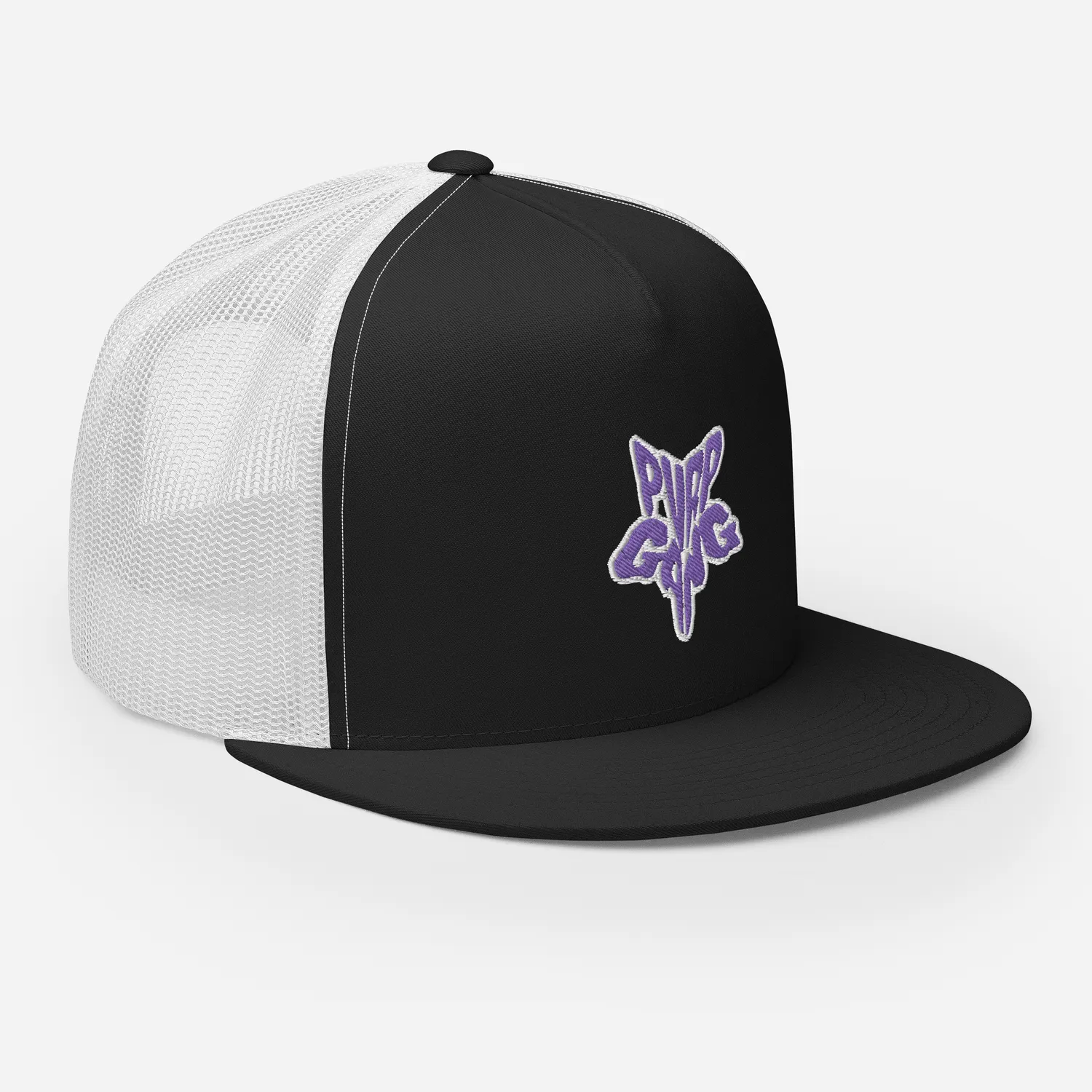 Razel Purp Gang Rock Star trucker pet zwart snapback