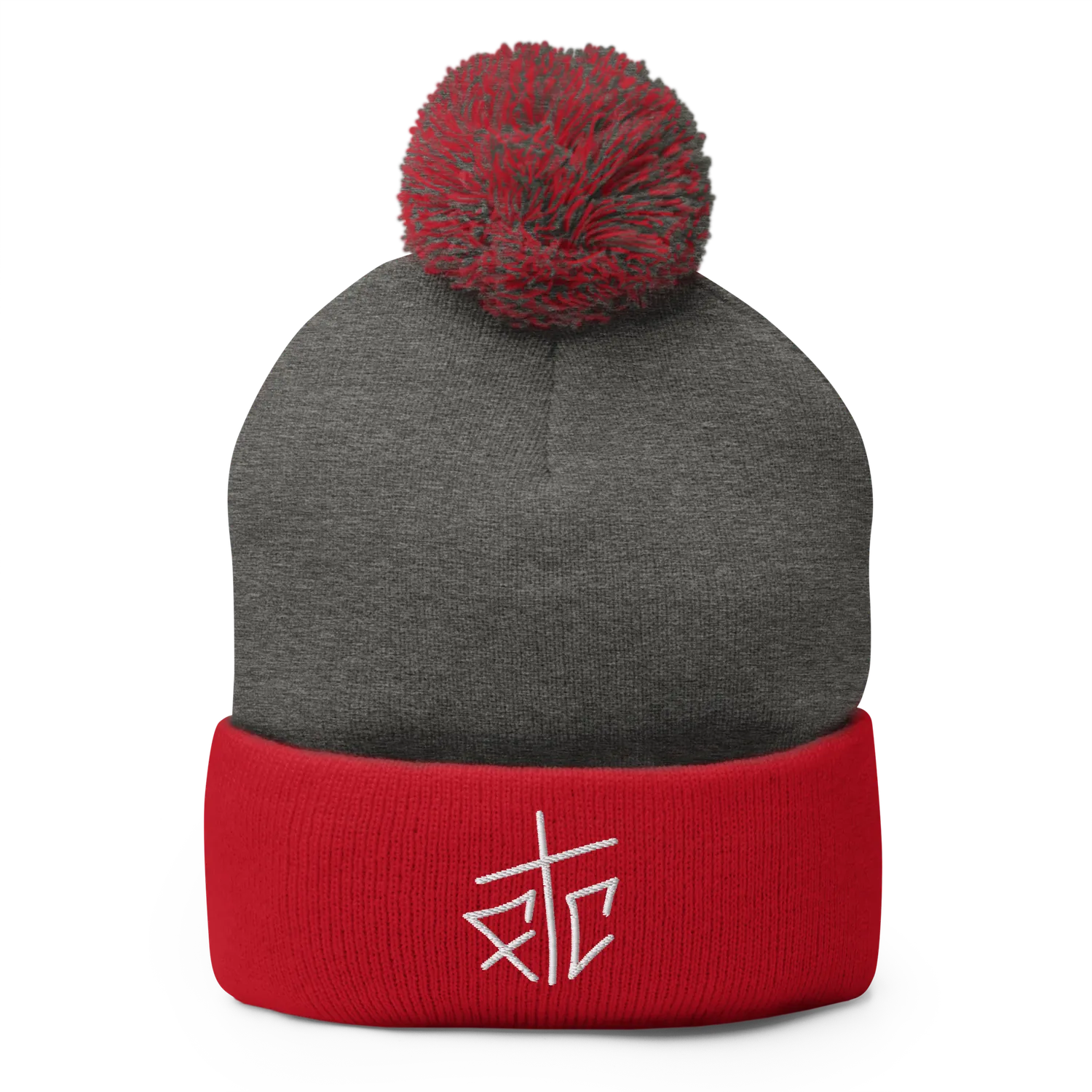 Razel FTC Pom-Pom Beanie muts zwart acryl