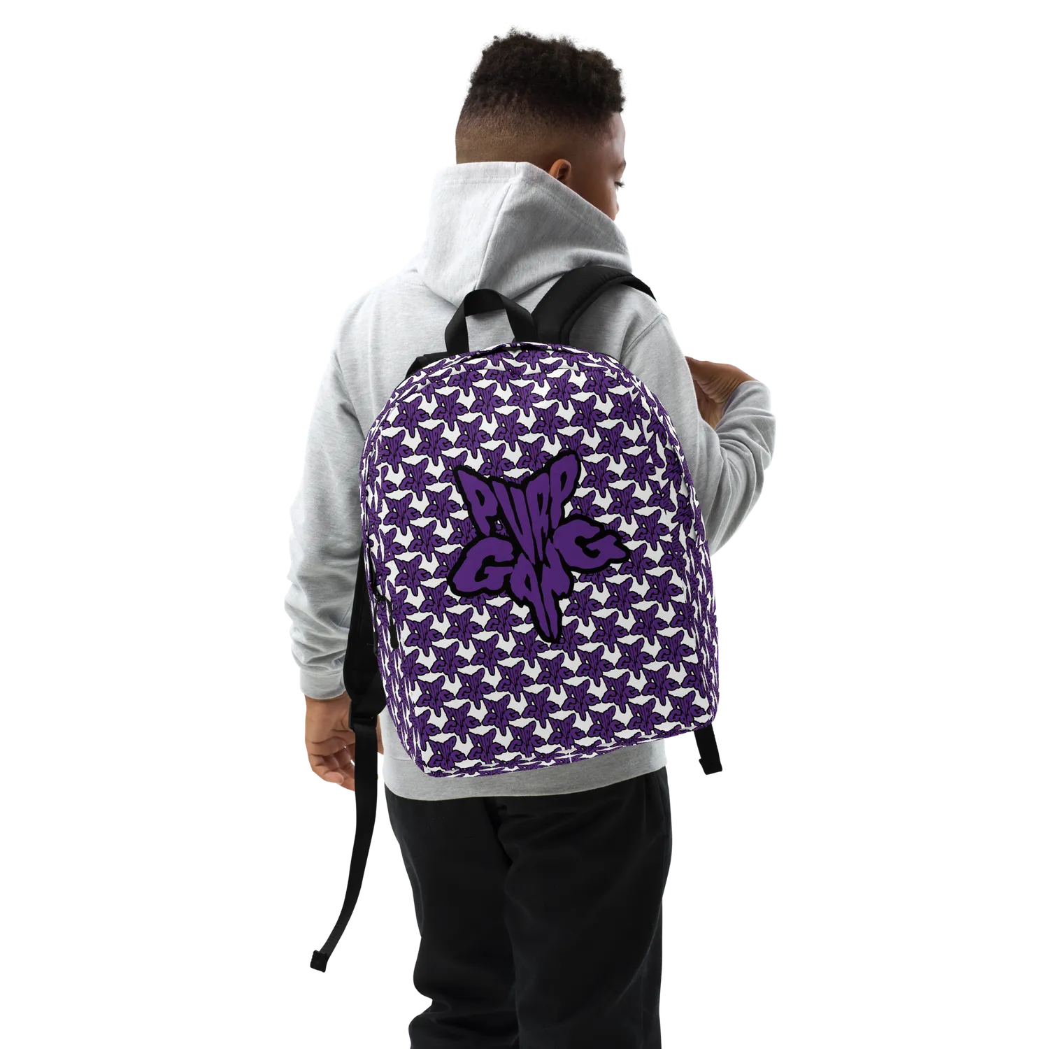 Razel Purp Gang Rock Star Motif rugzak 20 liter