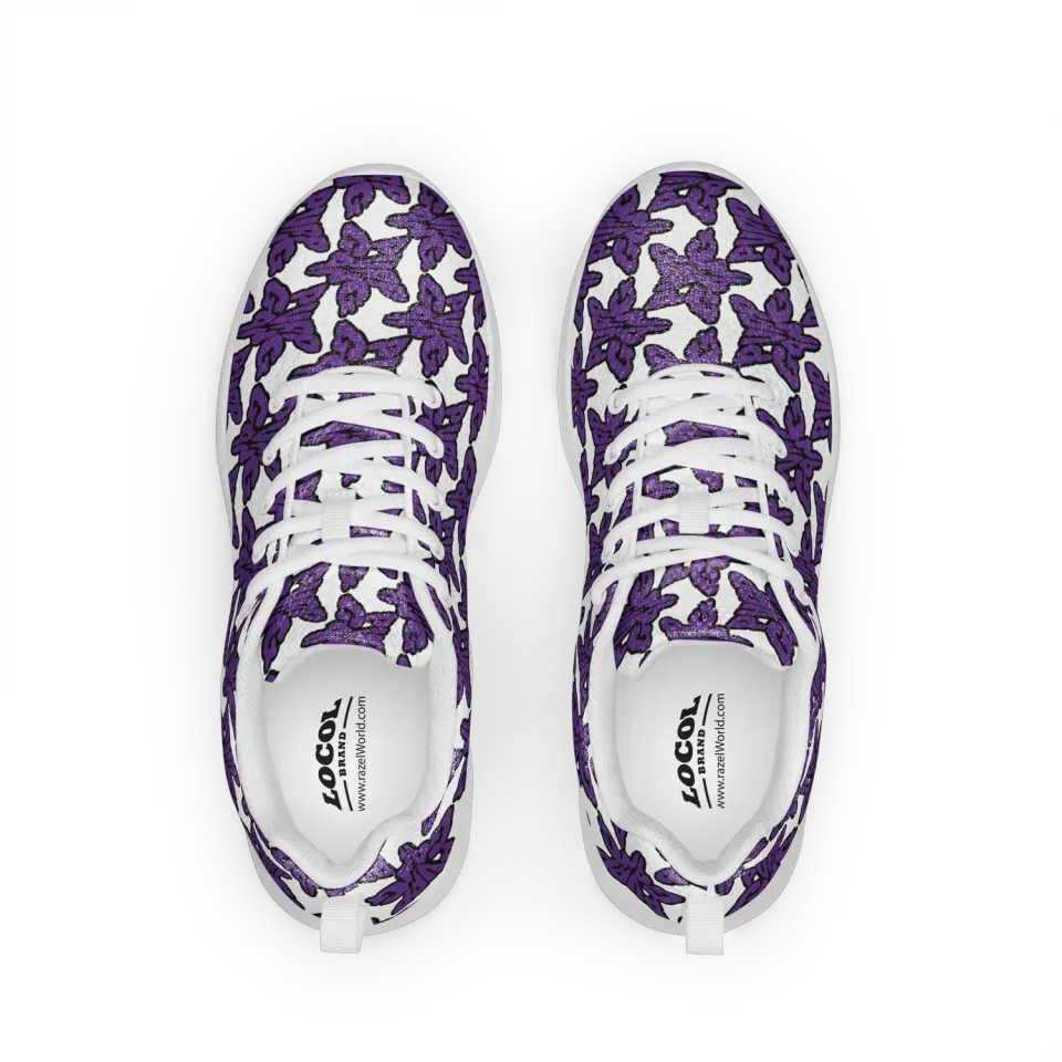 Razel Purp Gang Rock Star sneakers flyknit veters