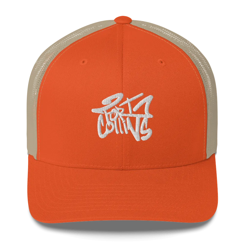 Razel Fort Collins trucker pet wit katoen