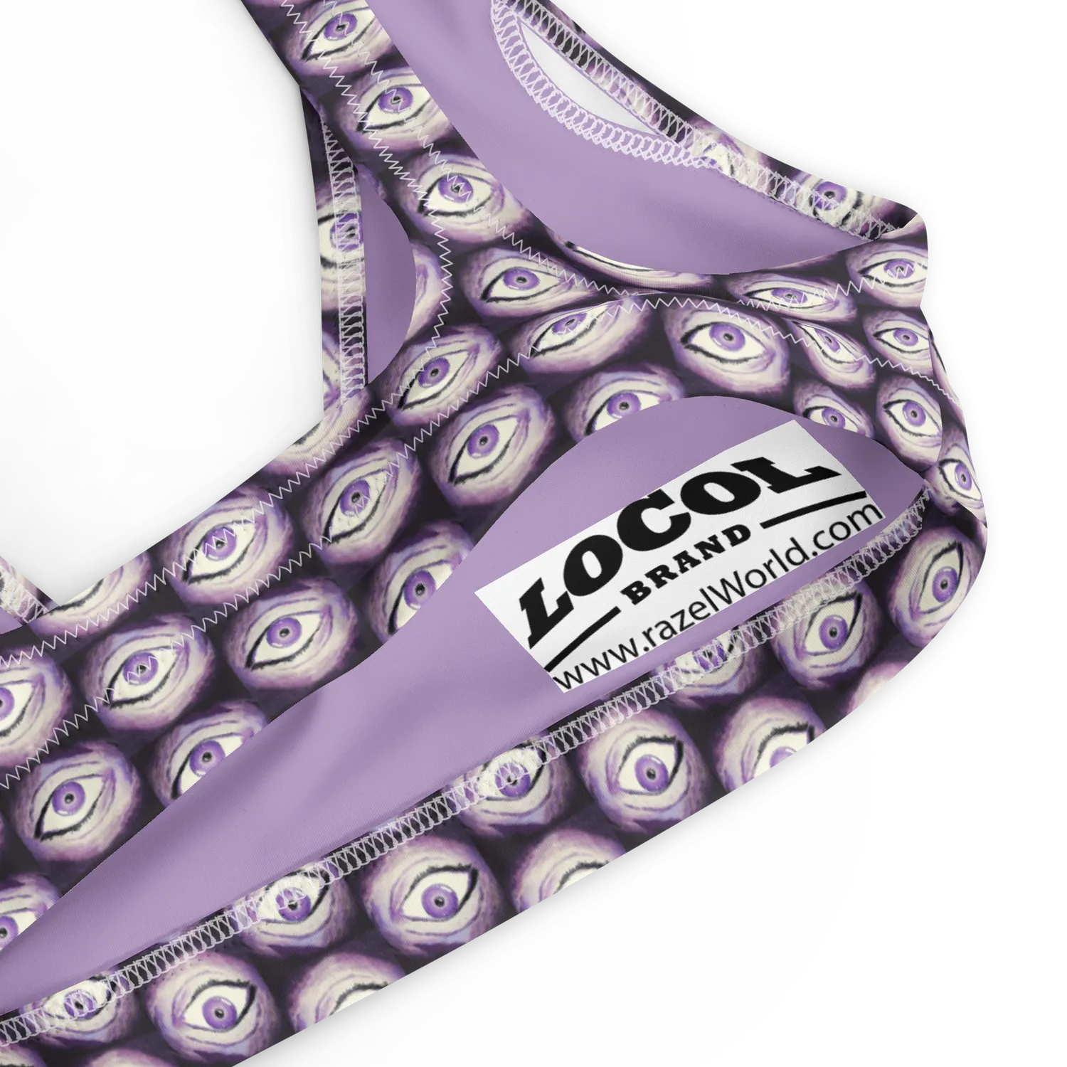 Razel Thousand Eyes Motif bikinitop padded gerecycled