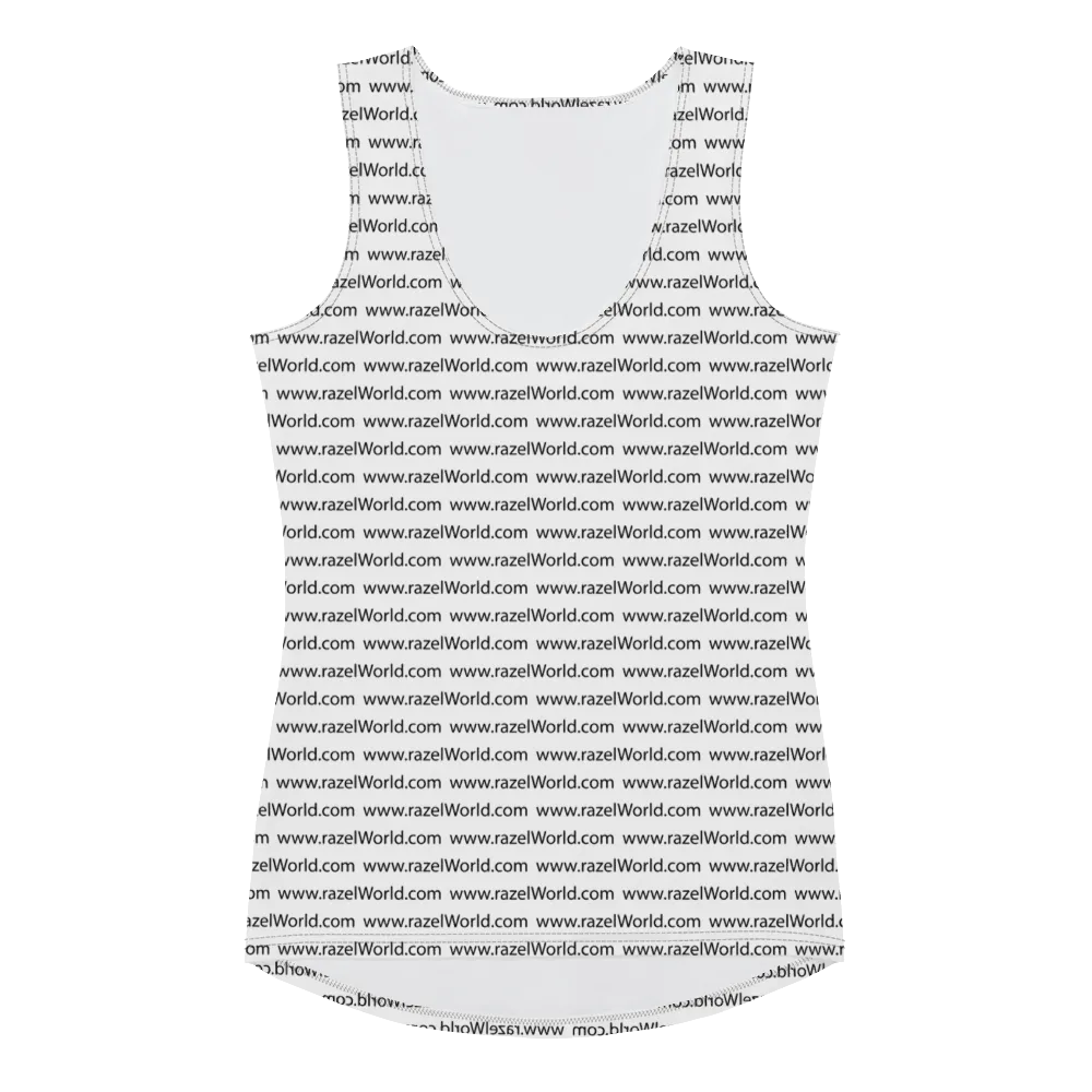 Razel World Motif tanktop dames microvezel