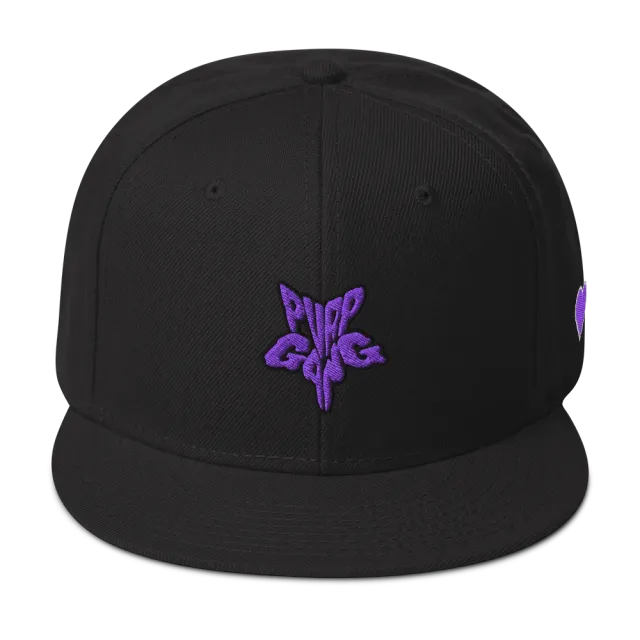 Razel Purp Gang Rock Star snapback pet verstelbaar