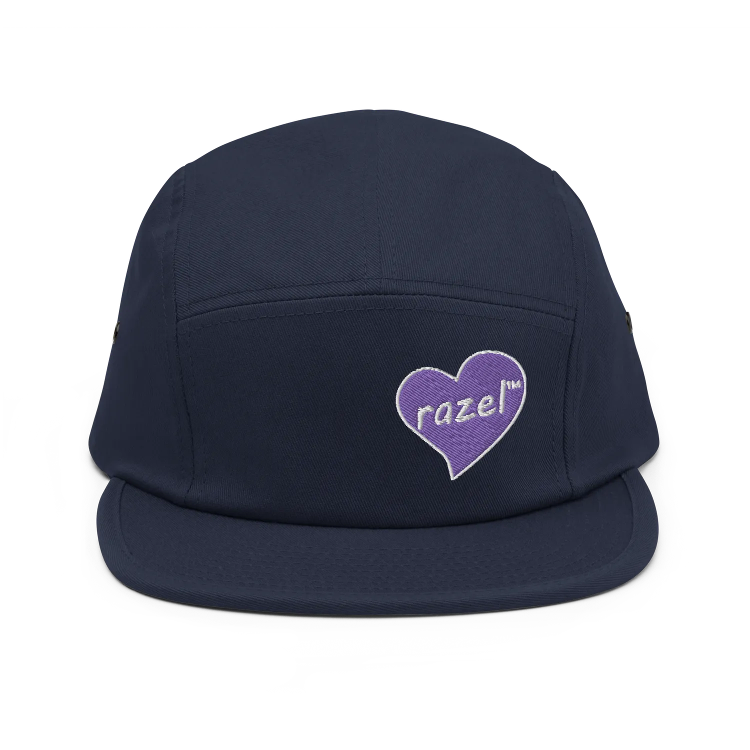 Razel Purple Hearted 5-Panel Pet katoen