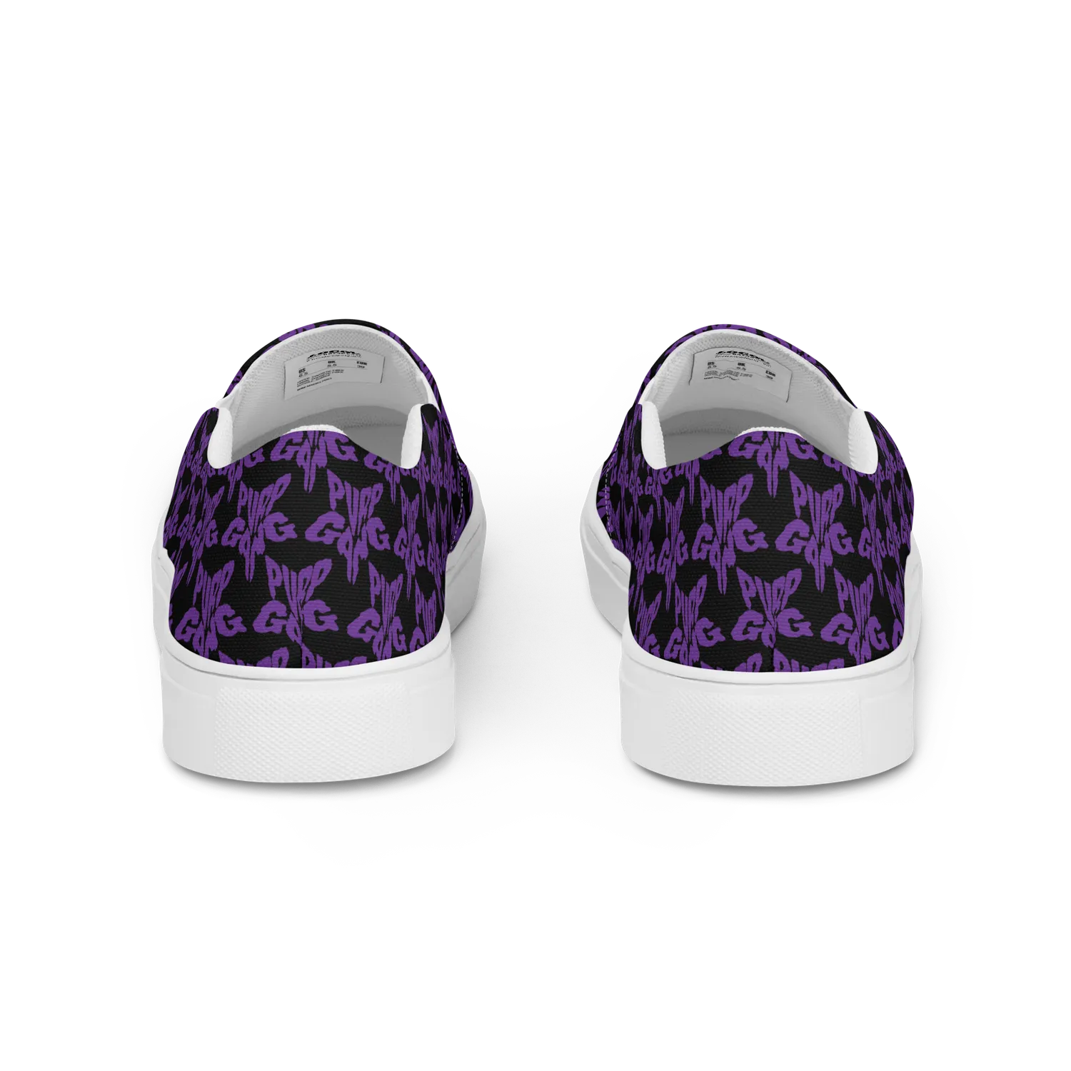 Razel Purp Gang Rock Star Slip-Ons Canvas Schoenen