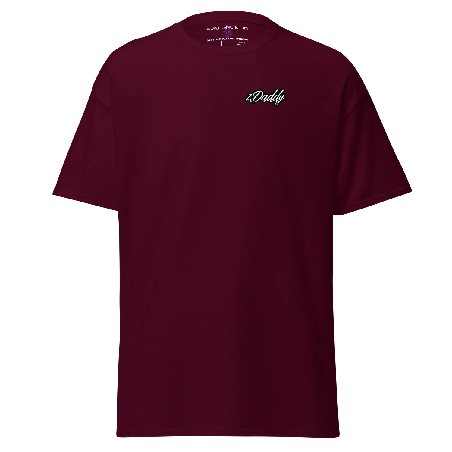 Razel Inverted zDaddy T-Shirt borstlogo zwart