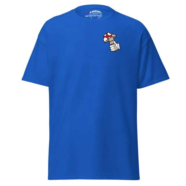 Boom Bite Tee T-shirt zwart katoen voor-achterprint