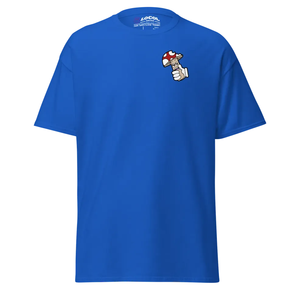 Boom Bite Tee T-shirt zwart katoen voor-achterprint