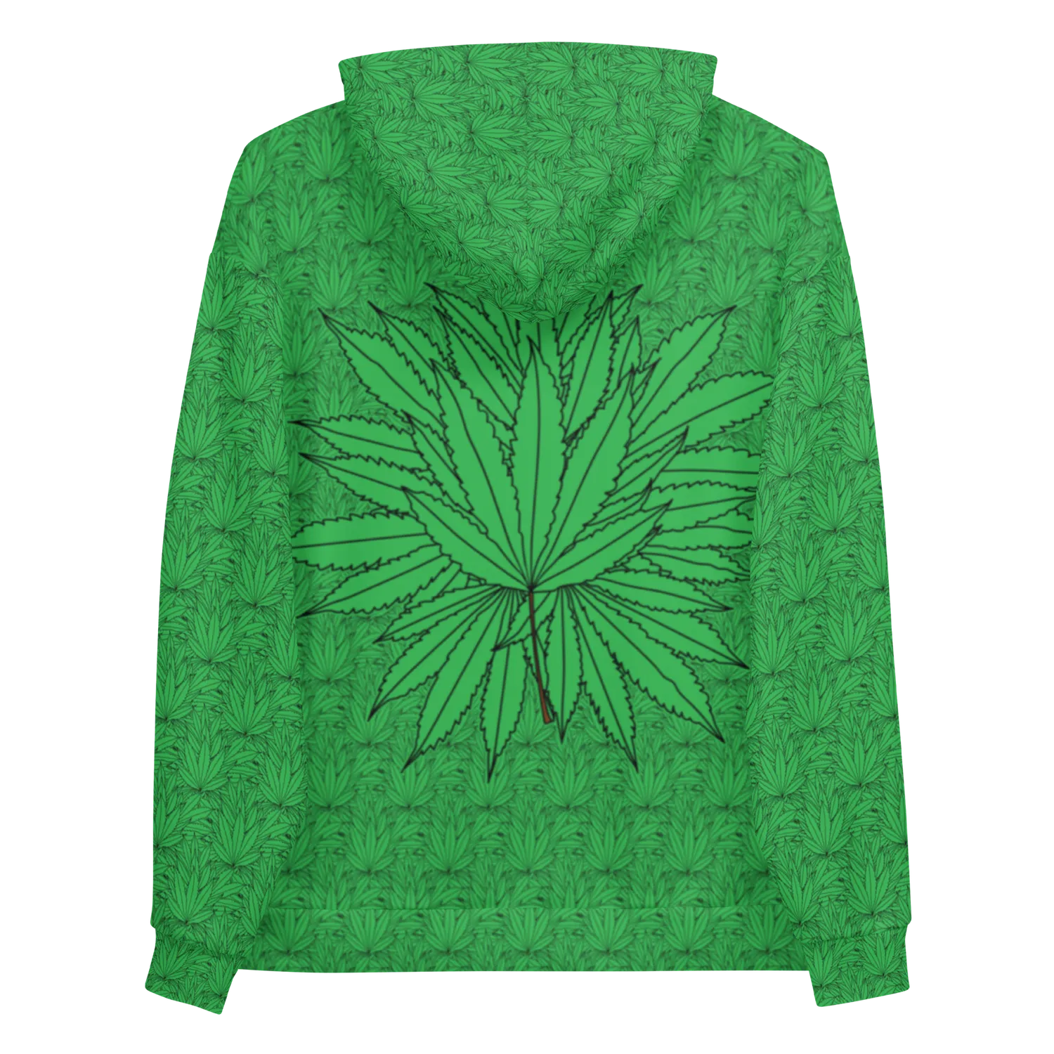 Razel Marijuana Tree Star Hoodie M Fleece