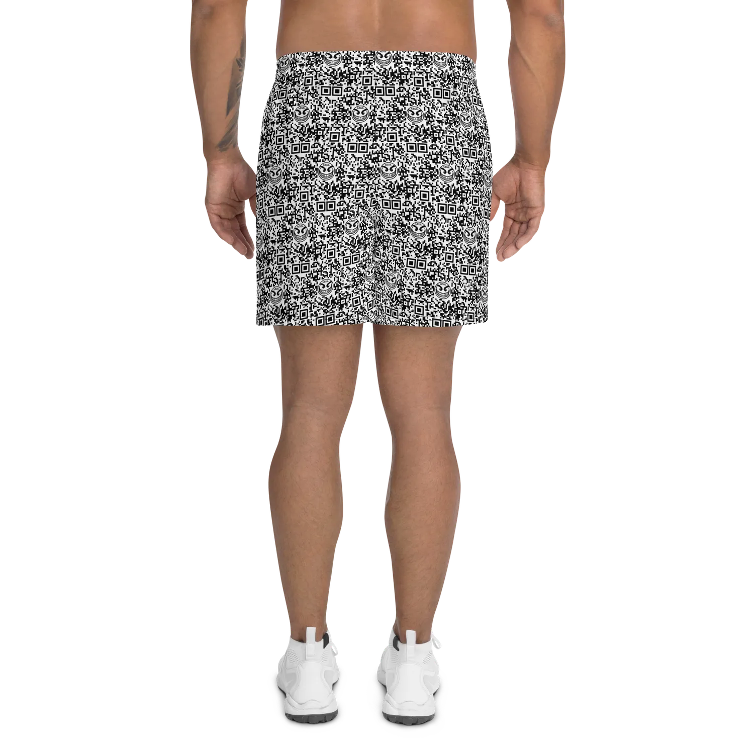 Razel Face QR Code shorts heren sneldrogend