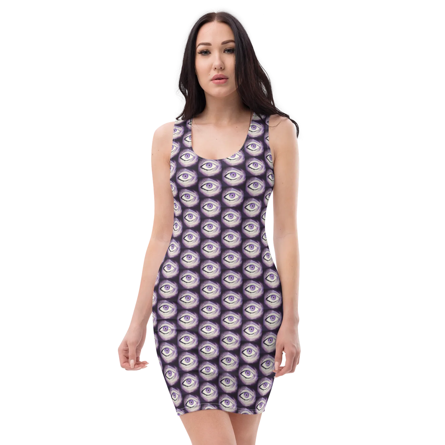 Razel Thousand Eyes classy jurk stretch jurk M