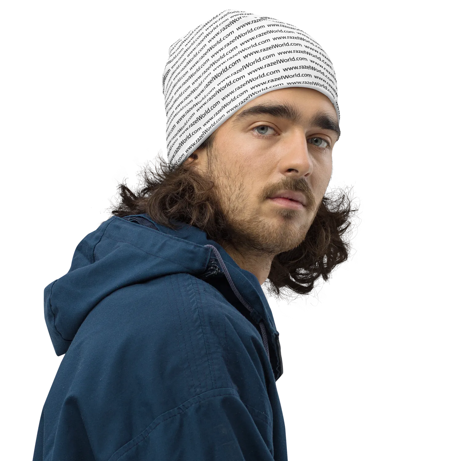 Razel RazelWorld Motif Beanie Maat M