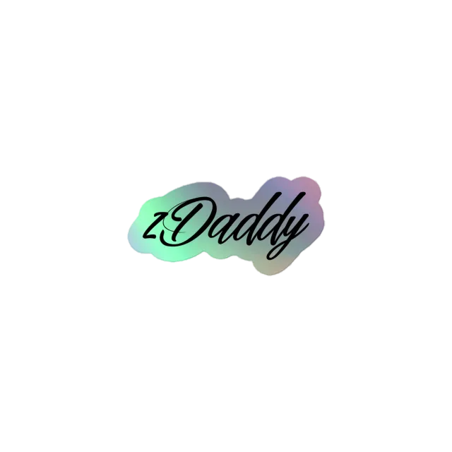 Razel zDaddy holografische sticker 3D vinyl