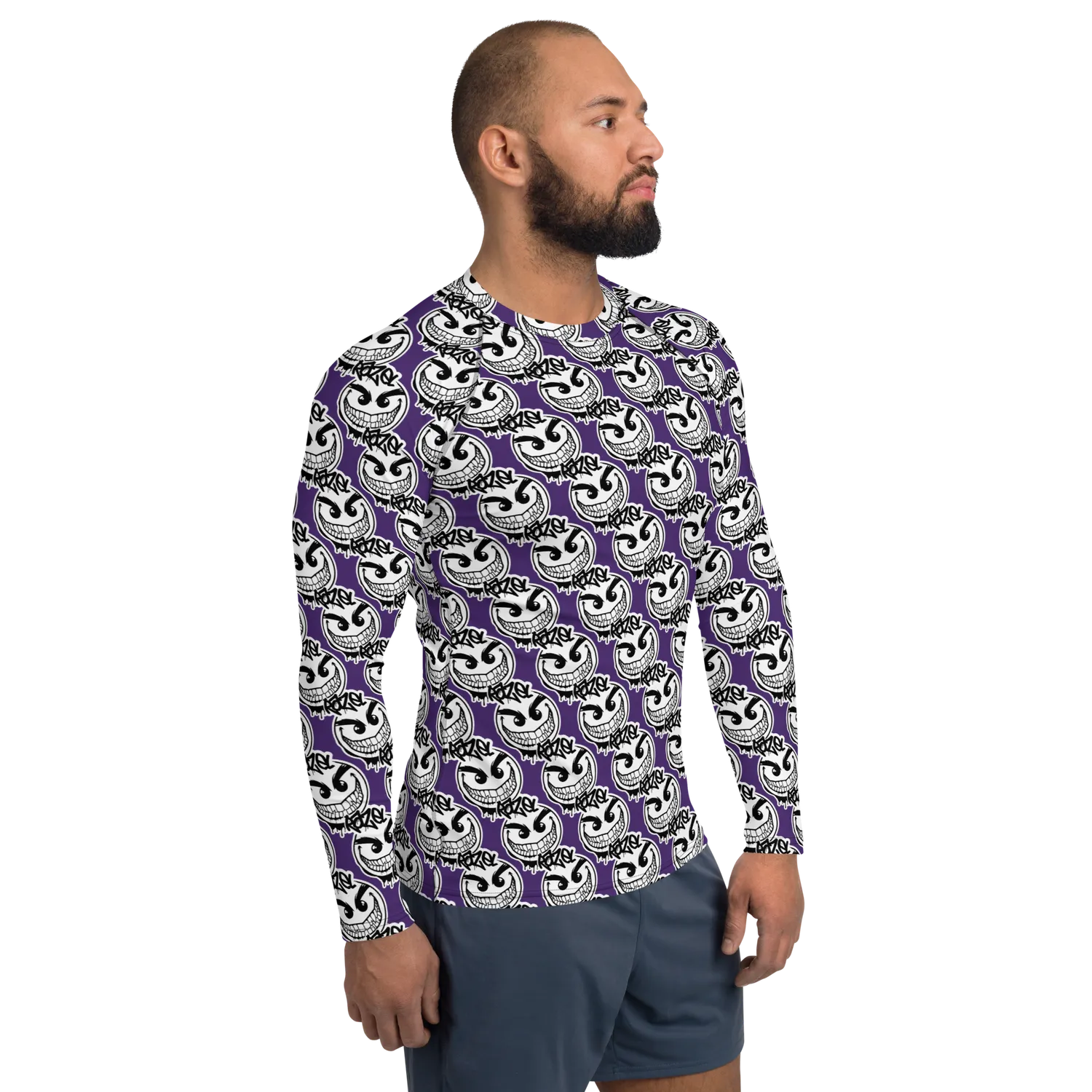 Razel Gang Drip Face Rashguard Lange Mouw UPF50+