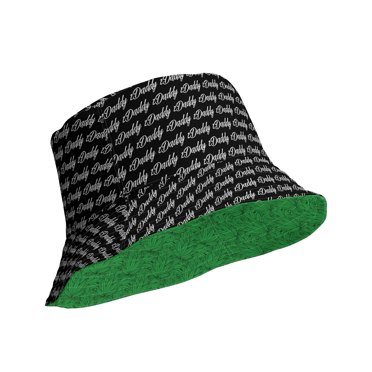 Razel Marijuana Tree Star bucket hat omkeerbaar
