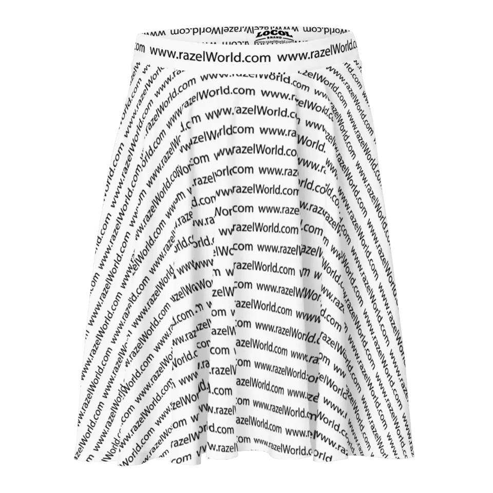 www.razelWorld.com Motif rok mid-thigh stretch