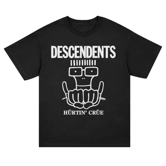Descendents Hurtin Crue t-shirt zwart katoen