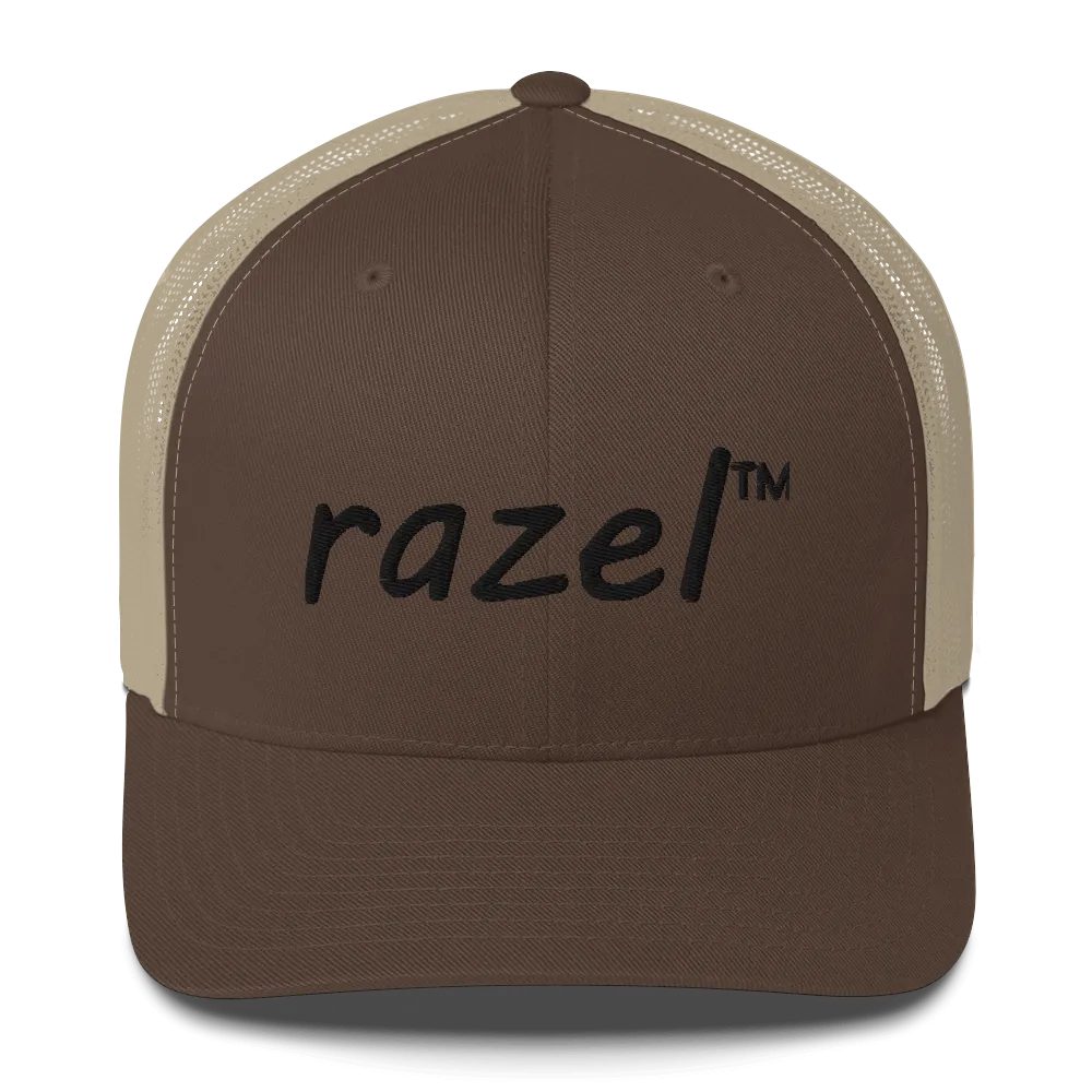 Razel Trucker Pet Zwart katoen verstelbaar