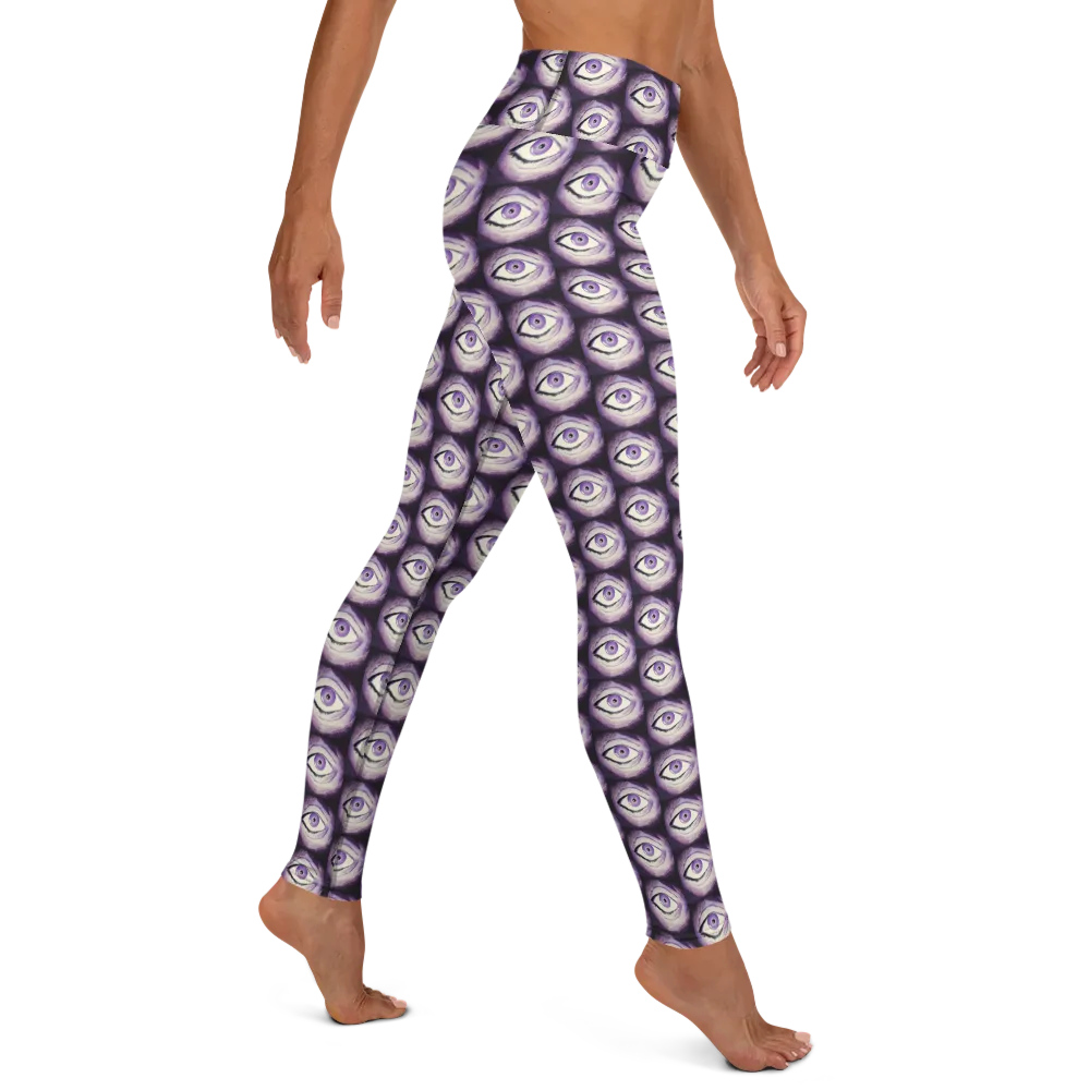 Razel Thousand Eyes Motif leggings M stretch