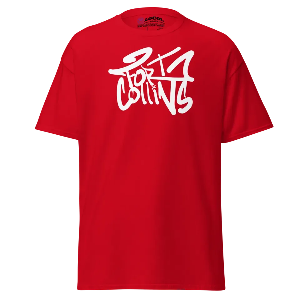 Razel White Tagged Fort Collins t-shirt zwart katoen