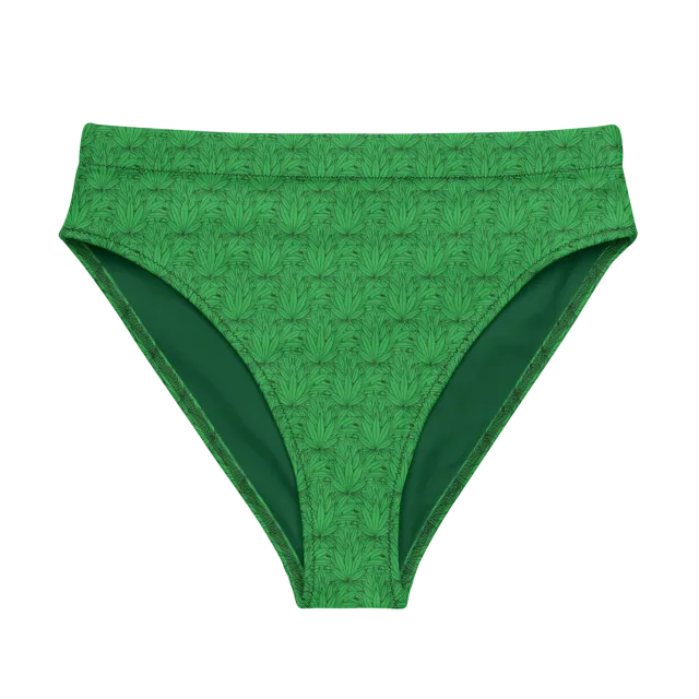 Razel Marijuana Tree Star high-waisted bikinibroekje