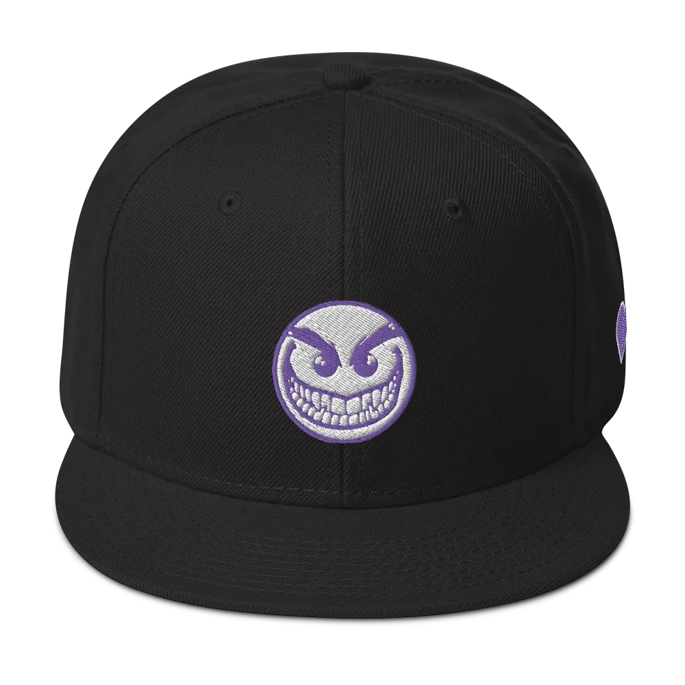 Razel Face Snapback Zwart verstelbaar