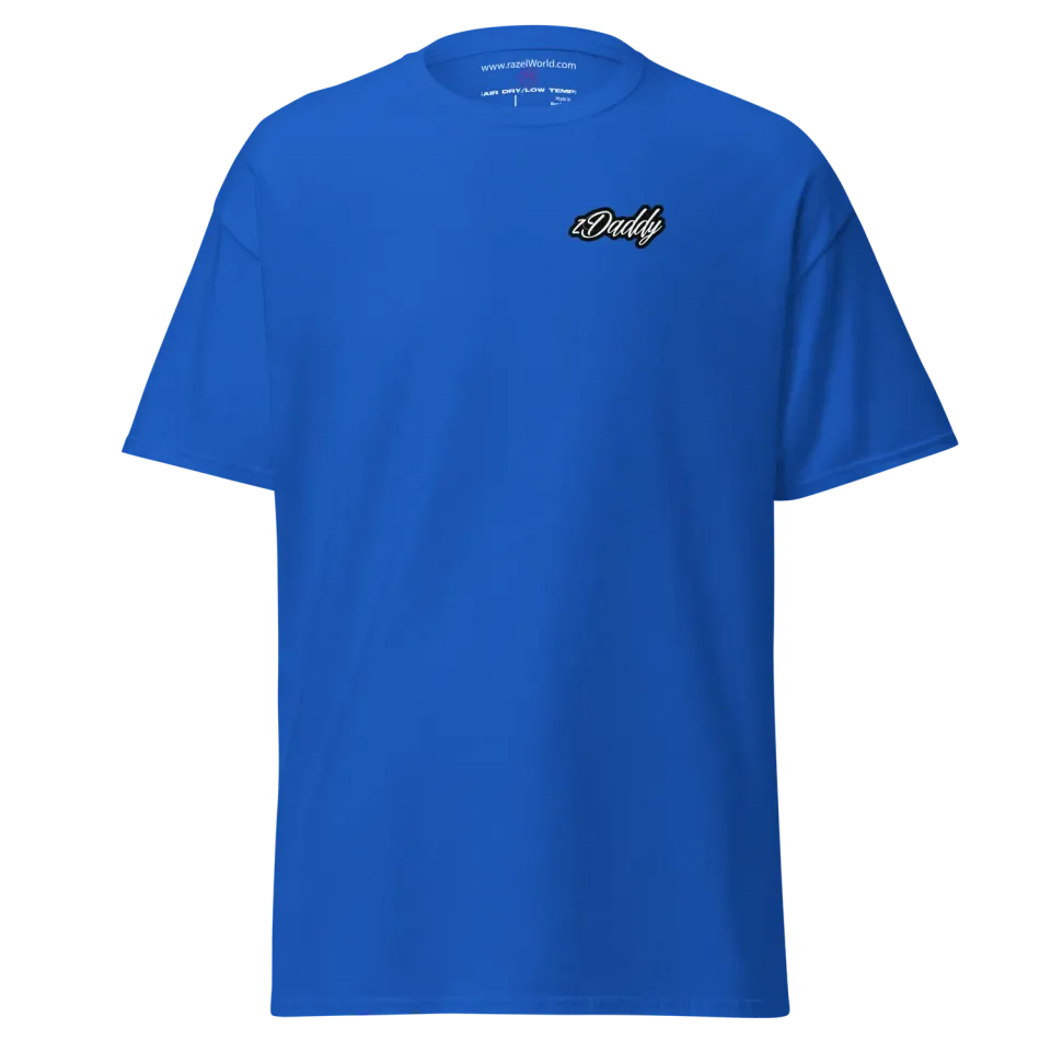 Razel Inverted zDaddy T-Shirt borstlogo zwart