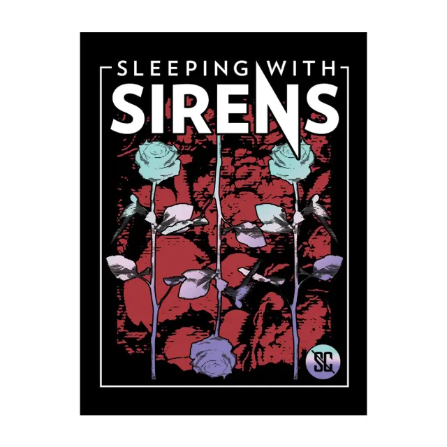 Sleeping With Sirens Sirens Club poster 11x17 foil 2025