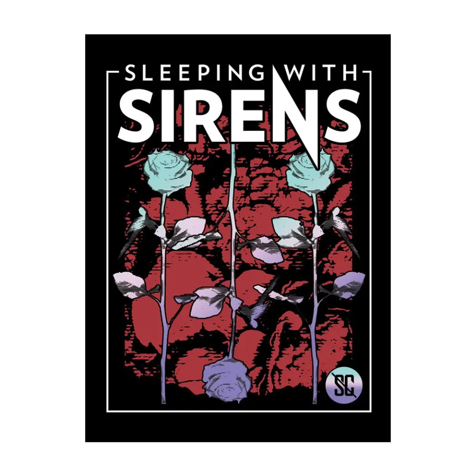 Sleeping With Sirens Sirens Club poster 11x17 foil 2025