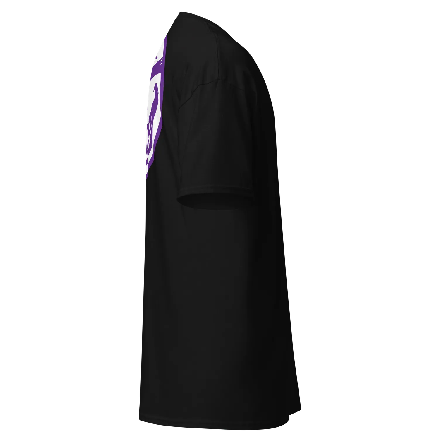Razel Face Tee T-shirt zwart katoen voor en achter