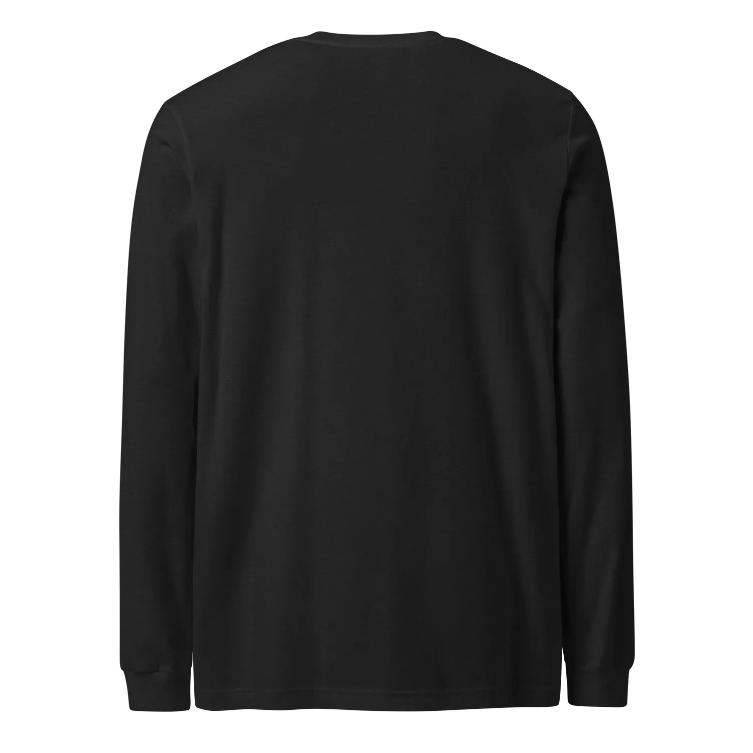 Razel Face QR Code longsleeve Black Heather katoen