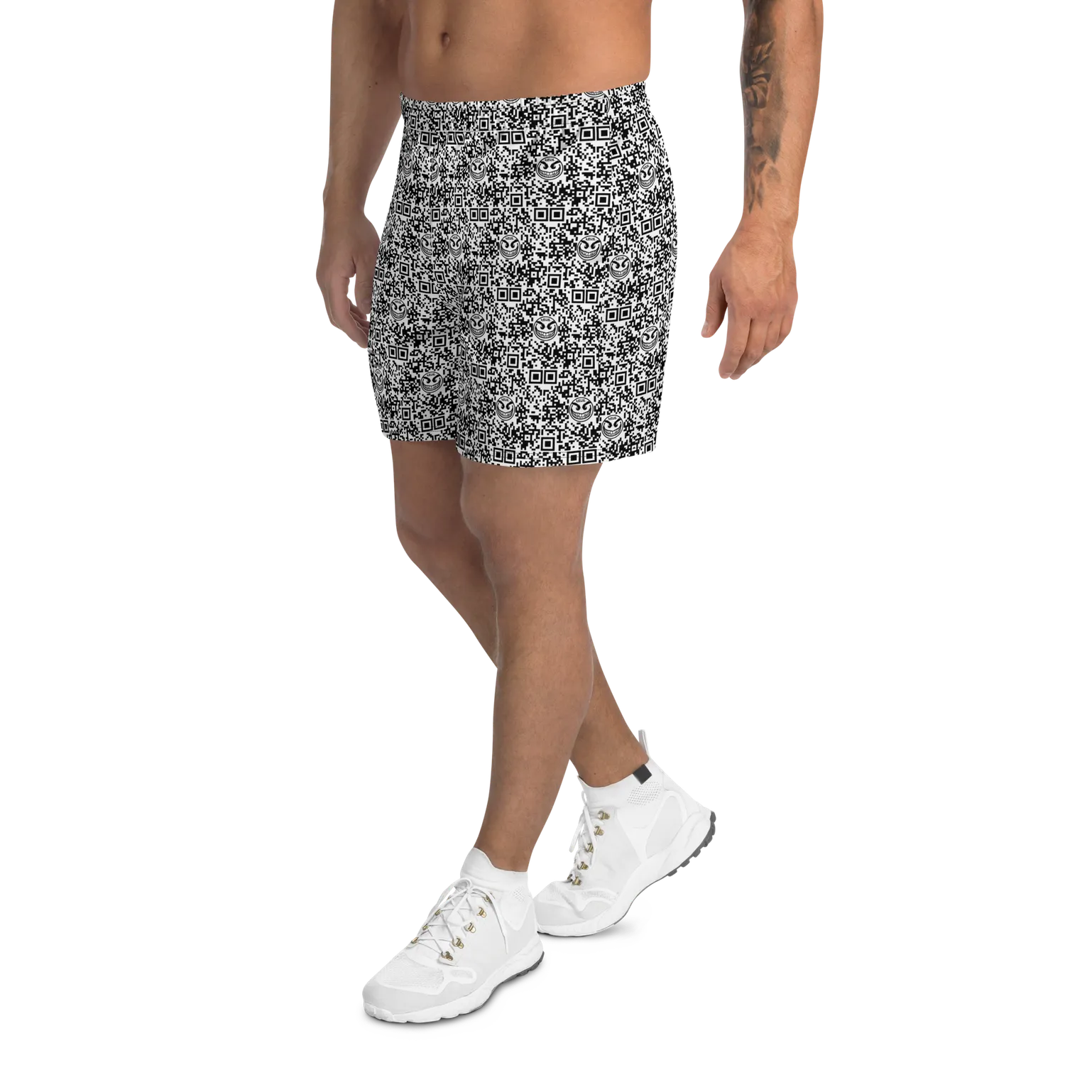 Razel Face QR Code shorts heren sneldrogend