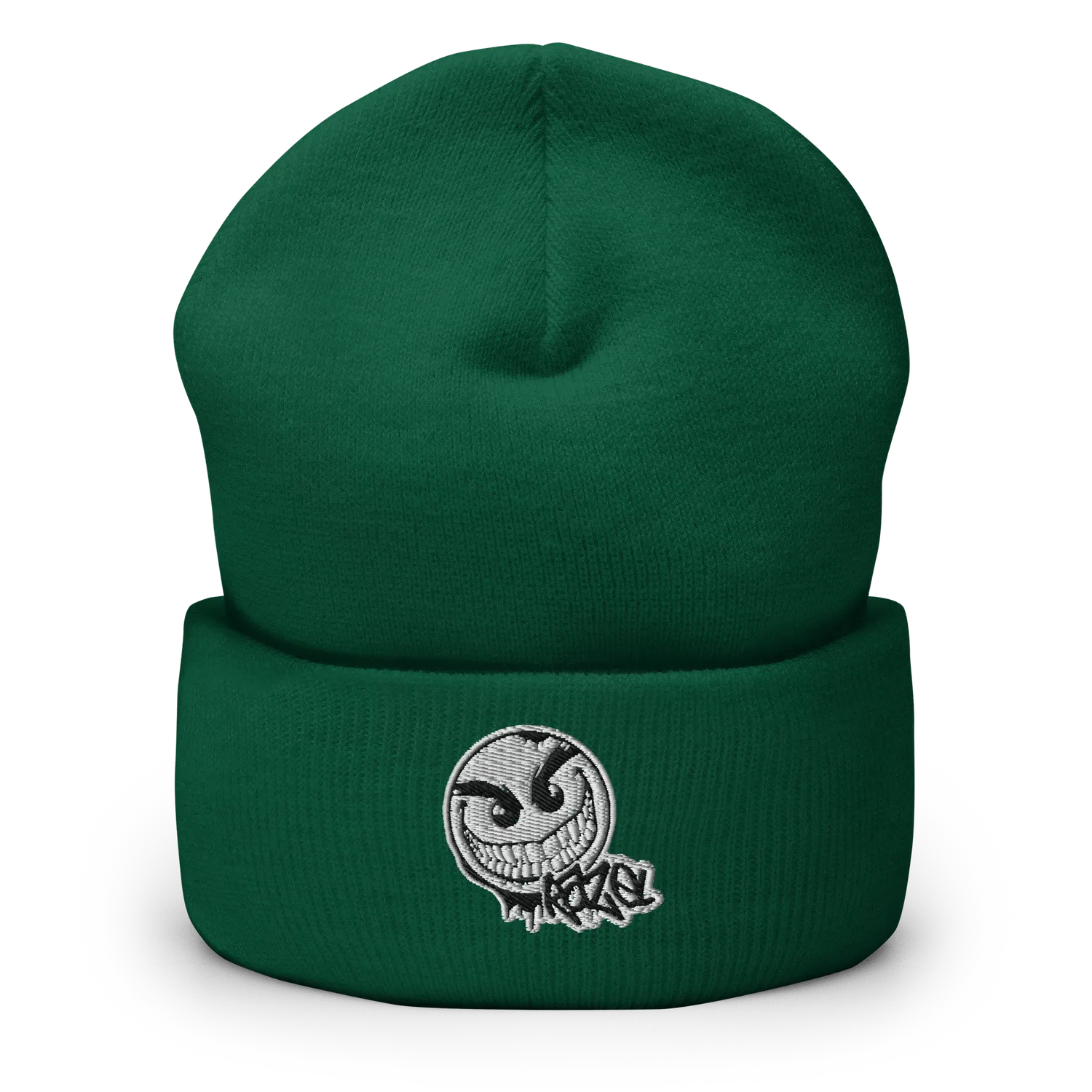 Razel Gang Drip Face beanie zwart unisex