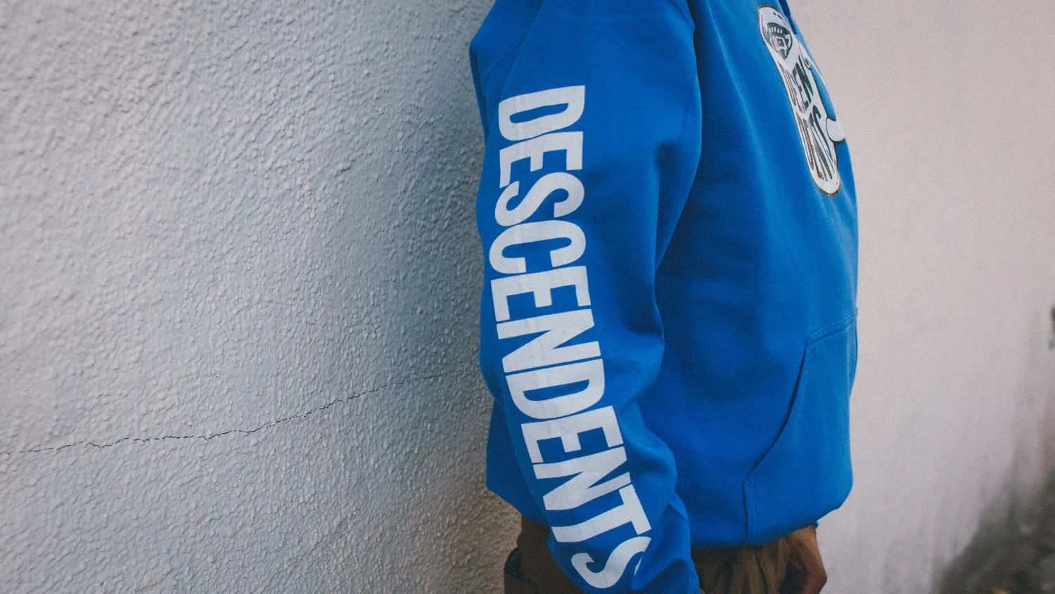 Descendents Coffee Mug hoodie royal blauw katoen
