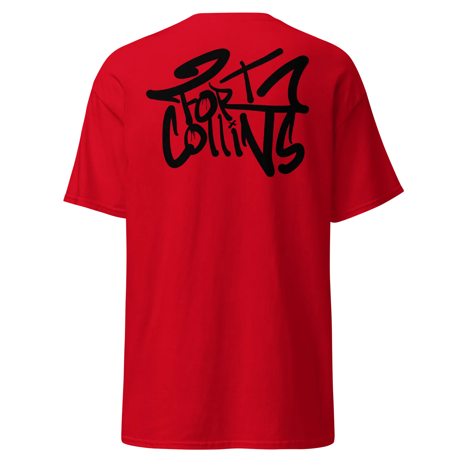 Razel Tagged Ftc Fort Collins T-shirt zwart katoen