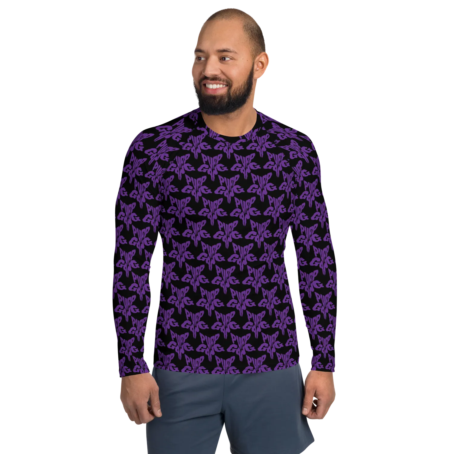 Razel Purp Gang Rock Star Rashguard M Lange Mouwen