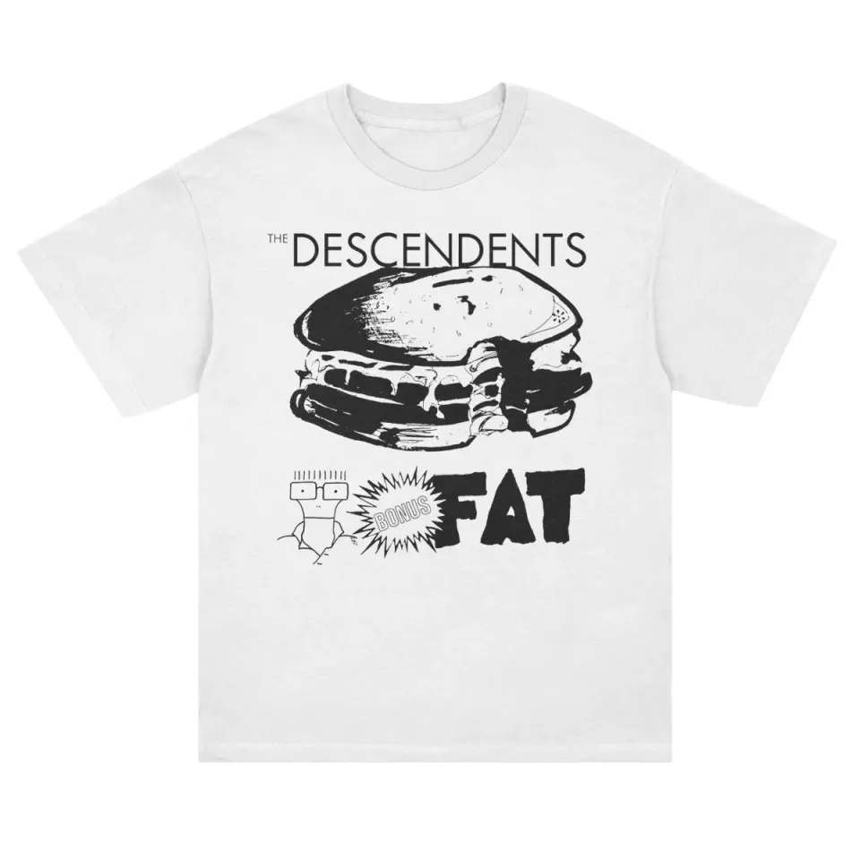 Descendents Bonus Fat T-shirt wit 100% katoen