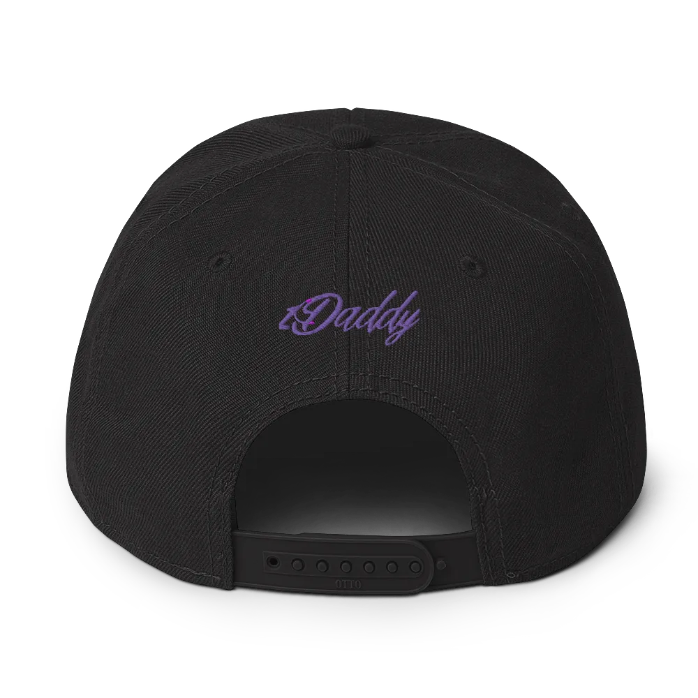 Razel Purp Gang Rock Star Snapback pet zwart