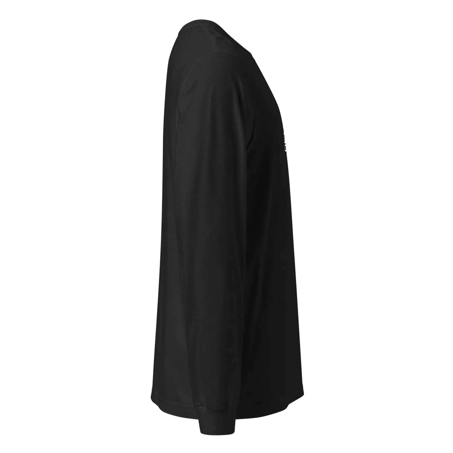 Razel Face QR Code longsleeve Black Heather katoen