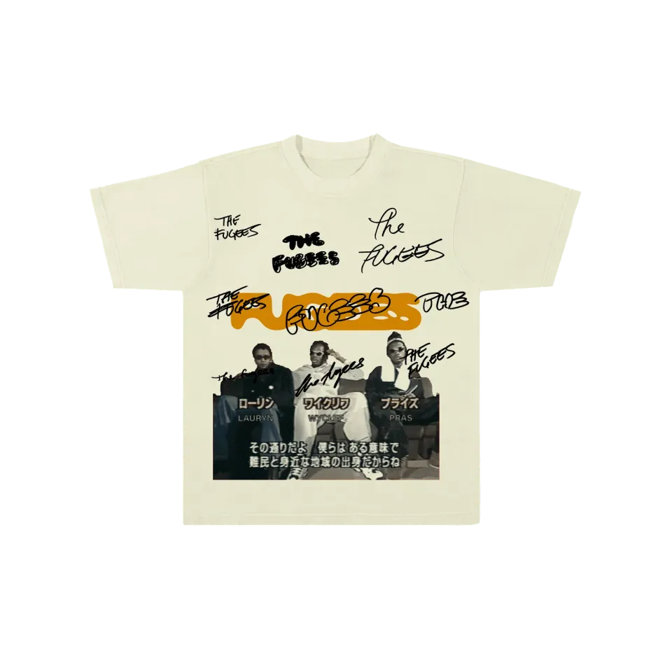 Lauryn Hill Fugees x KidSuper Scribble T-shirt