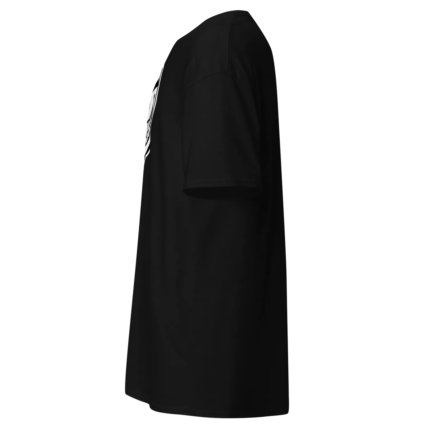 Razel Drip Face T-shirt zwart katoen maat L