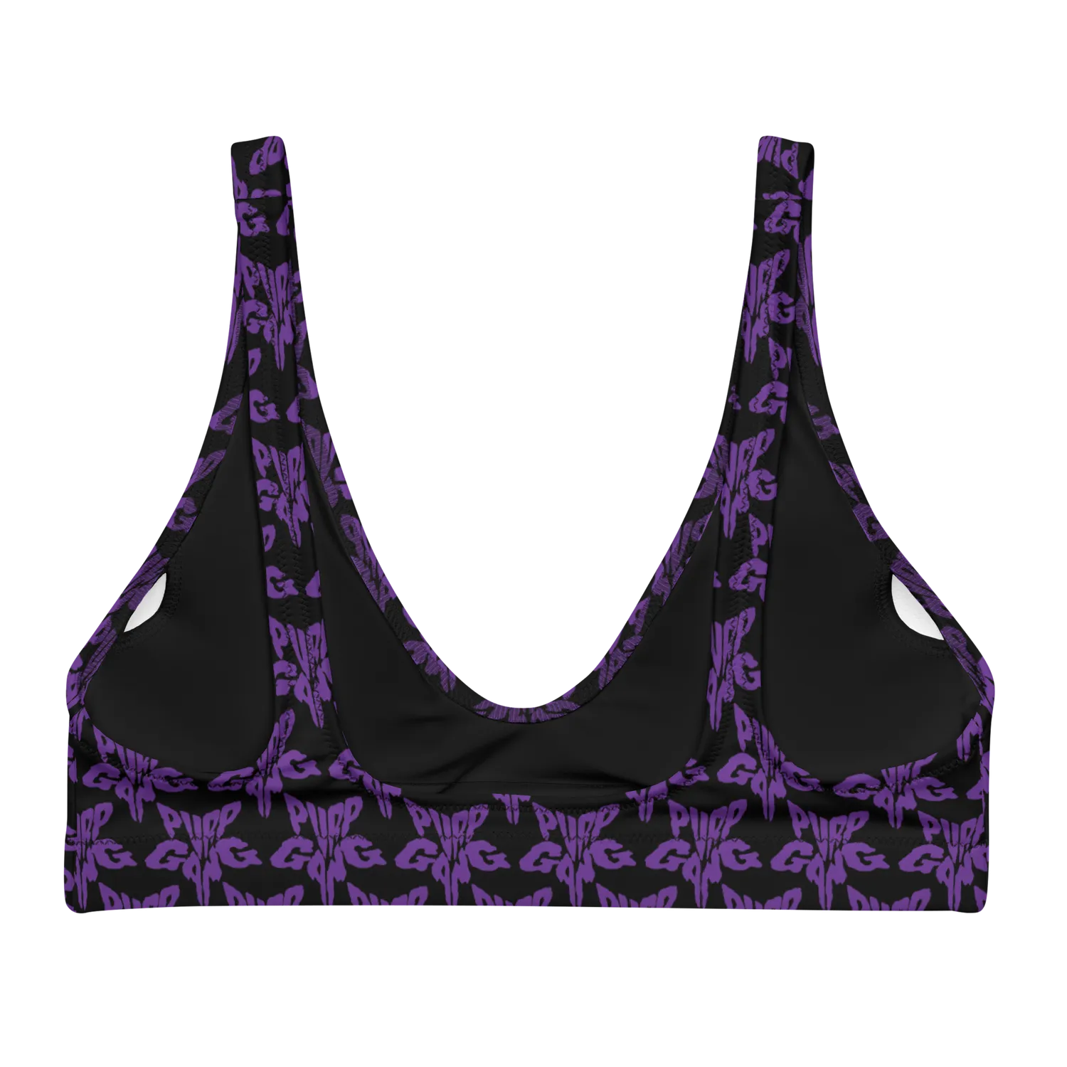 Razel Purp Gang Rock Star bikinitop padded
